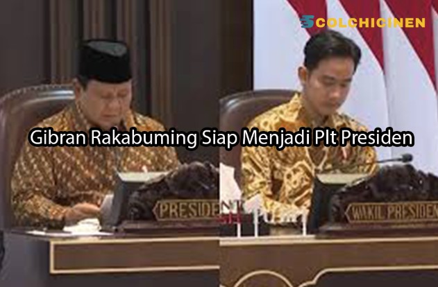 colchicinen.com Gibran Rakabuming Siap Menjadi Plt Presiden