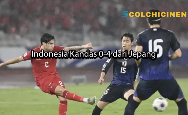 colchicinen Indonesia Kandas 0-4 dari Jepang